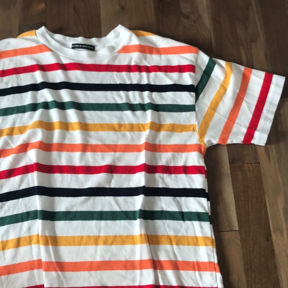 BRANDY MELVILLE T SHIRT RAINBOW